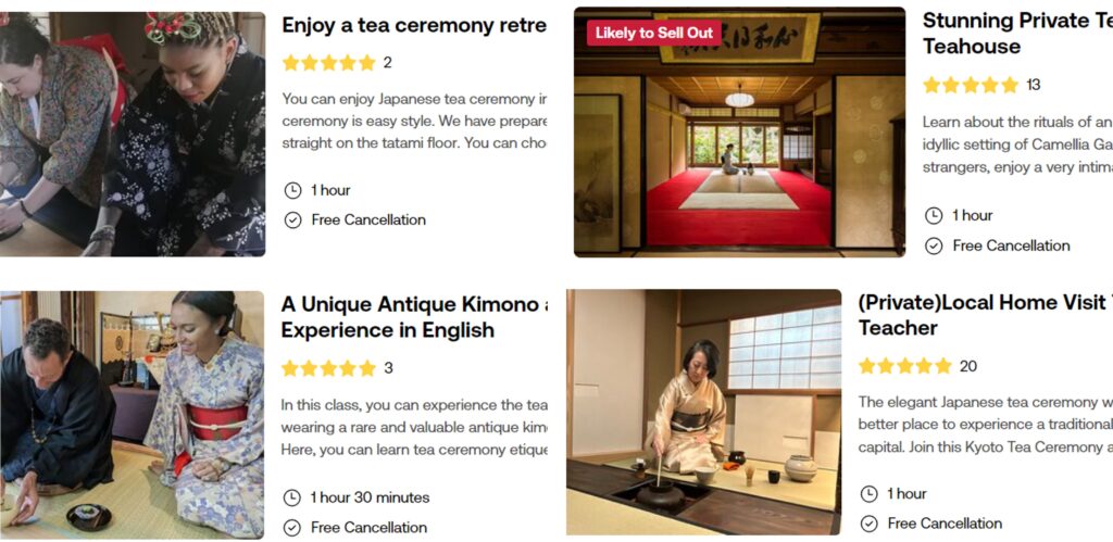 Kyoto Tea Ceremony