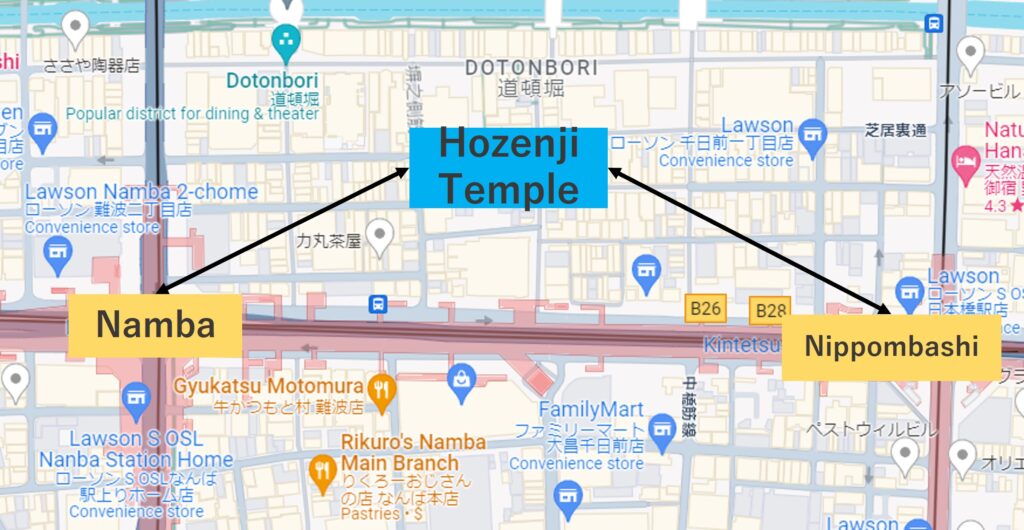Hozenji Temple